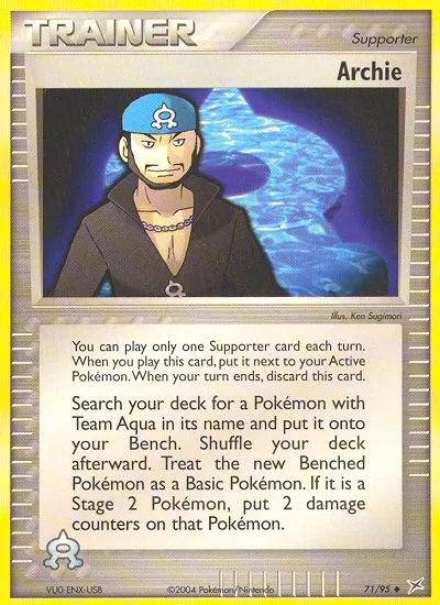 Archie #71, Team Magma vs Team Aqua
