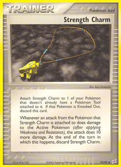 Strength Charm #74, Reverse Foil