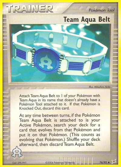 Team Aqua Belt #76, Team Magma vs Team Aqua