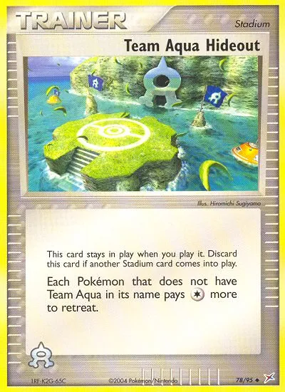 Team Aqua Hideout #78, Team Magma vs Team Aqua