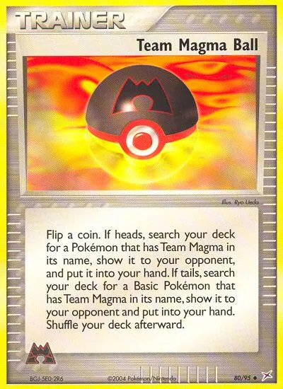 Team Magma Ball #80, Team Magma vs Team Aqua