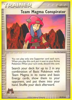 Team Magma Conspirator #82, Reverse Foil