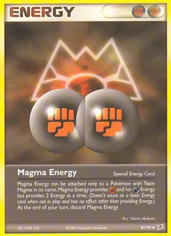 Magma Energy #87, Reverse Foil