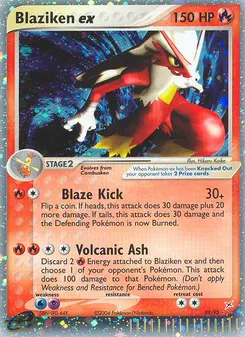 Blaziken ex #89, Standard
