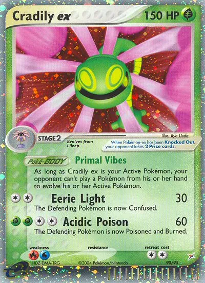 Cradily ex #90, Team Magma vs Team Aqua