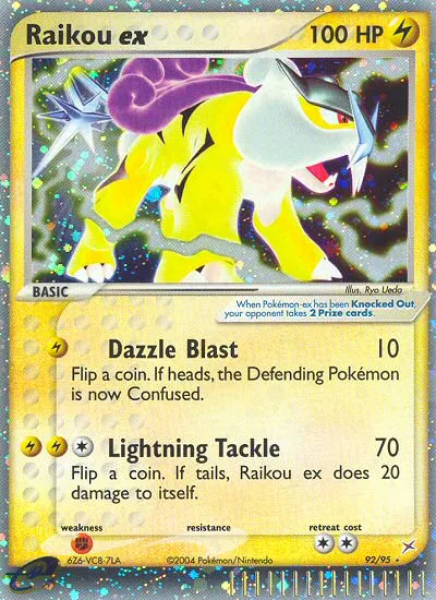 Raikou ex #92, Team Magma vs Team Aqua