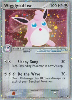 Wigglytuff ex #101, Standard