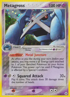 Metagross #11, Reverse Foil
