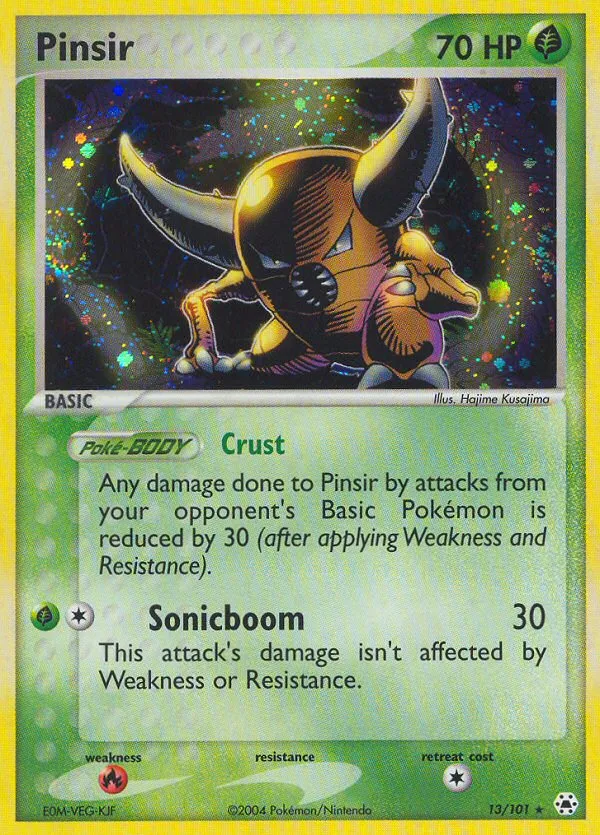 Pinsir #13, Hidden Legends Reverse Foil