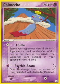 Chimecho #17, Reverse Foil