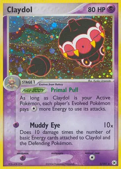 Claydol #2, Reverse Foil