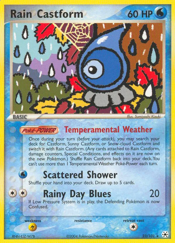 Rain Castform #23, Hidden Legends