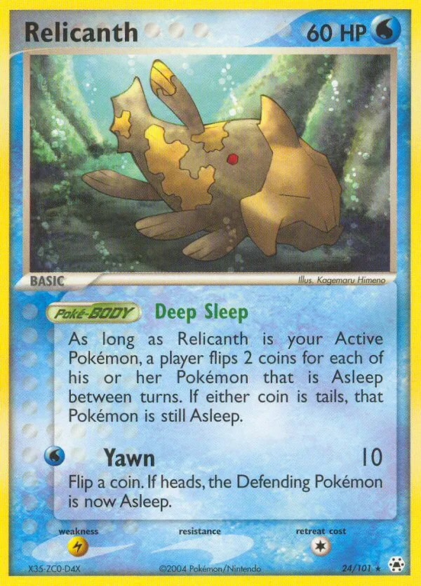 Relicanth #24, Hidden Legends