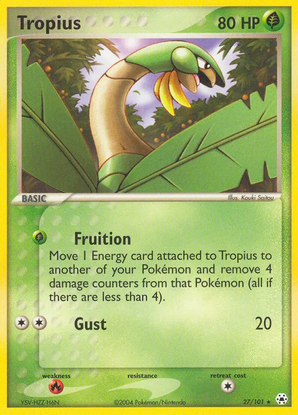 Tropius #27, Hidden Legends