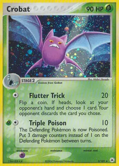 Crobat #3, Reverse Foil