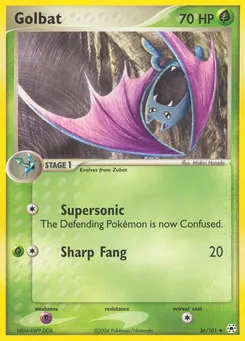 Golbat #36, Reverse Foil