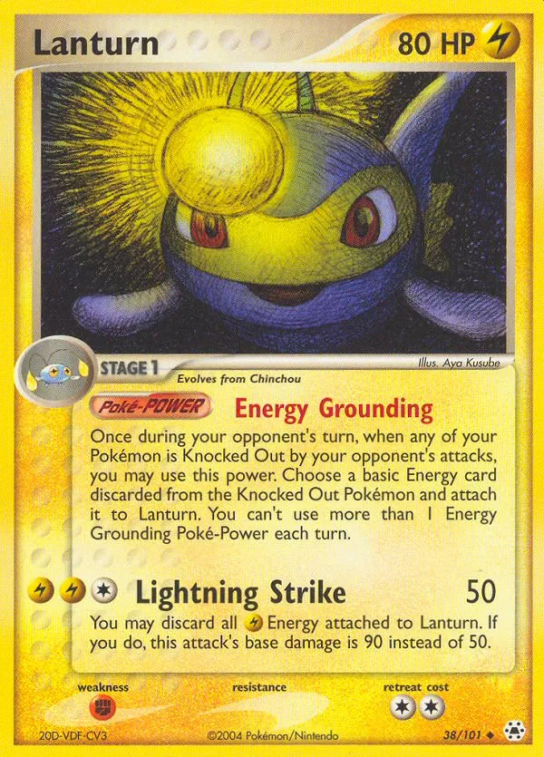 Lanturn #38, Hidden Legends Reverse Foil