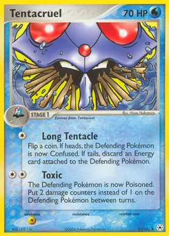 Tentacruel #51, Reverse Foil