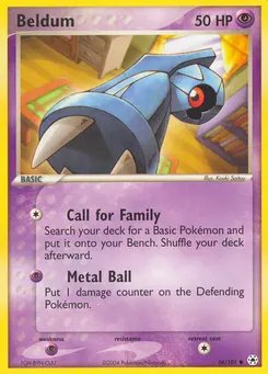 Beldum #54, Reverse Foil