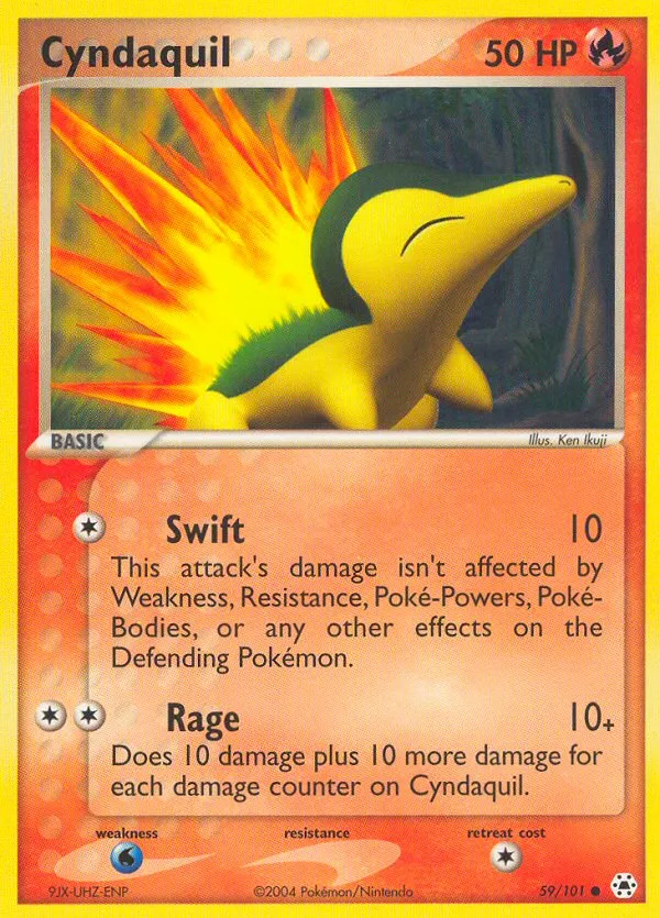 Cyndaquil #59, Hidden Legends