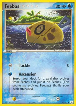Feebas #61, Reverse Foil