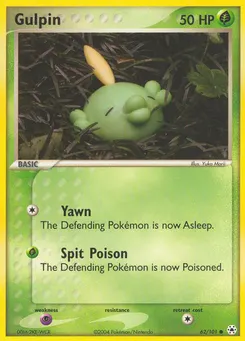 Gulpin #62, Reverse Foil