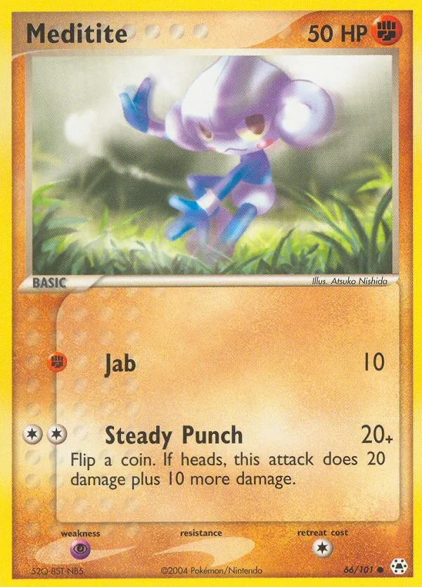 Meditite #66, Hidden Legends Reverse Foil