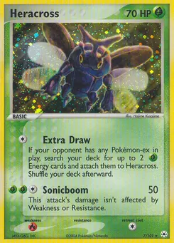 Heracross #7, Reverse Foil