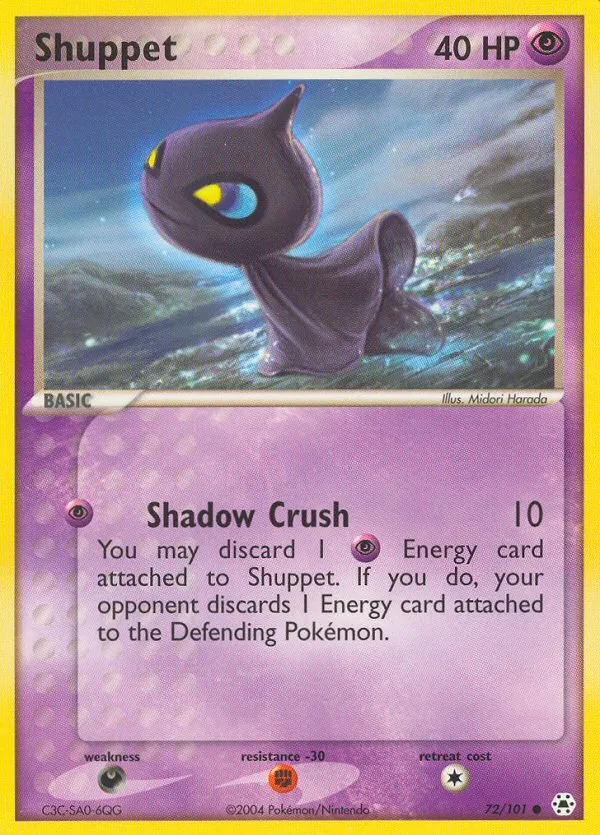 Shuppet #72, Hidden Legends Reverse Foil