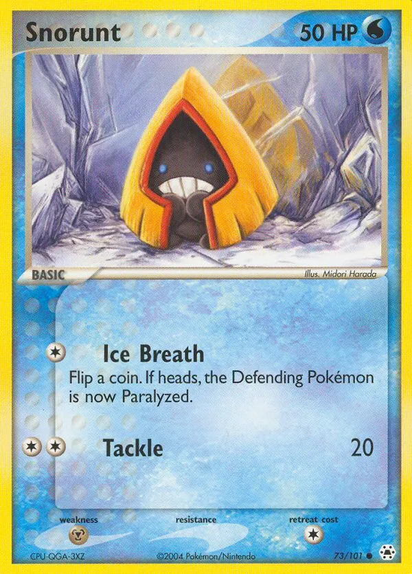 Snorunt #73, Hidden Legends