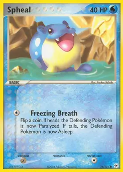 Spheal #74, Reverse Foil