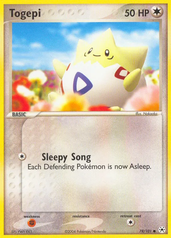Togepi #78, Hidden Legends Reverse Foil