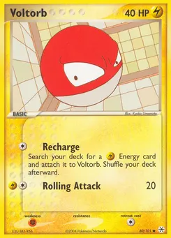 Voltorb #80, Reverse Foil