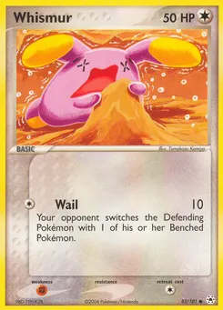 Whismur #82, Reverse Foil