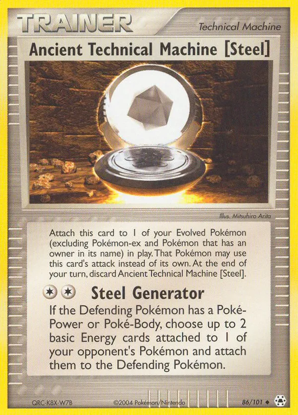 Ancient Technical Machine [Steel] #86, Hidden Legends