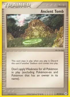 Ancient Tomb #87, Reverse Foil