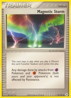 Magnetic Storm #91, Reverse Foil