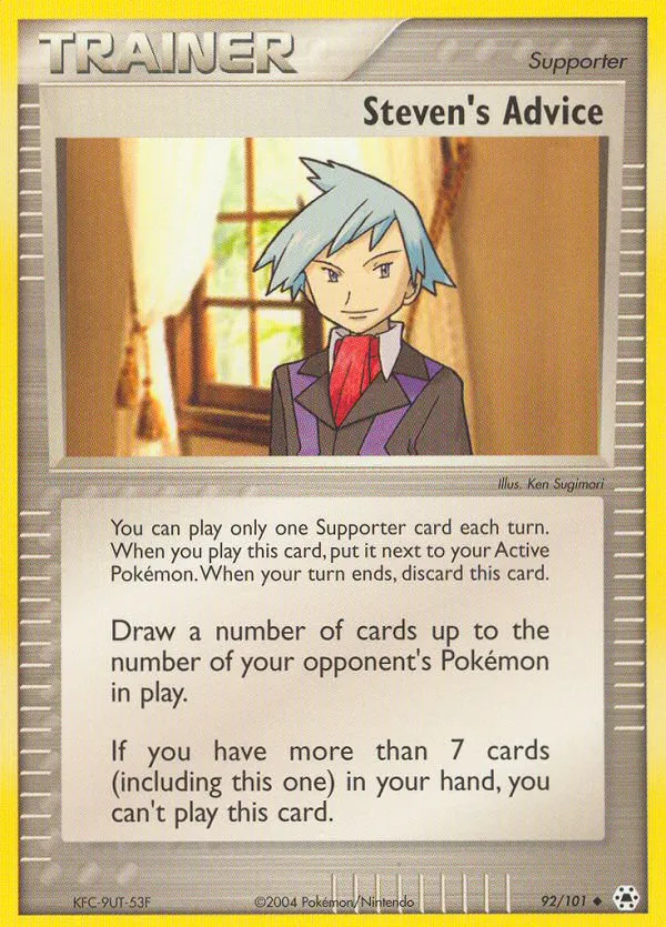Steven's Advice #92, Hidden Legends Reverse Foil