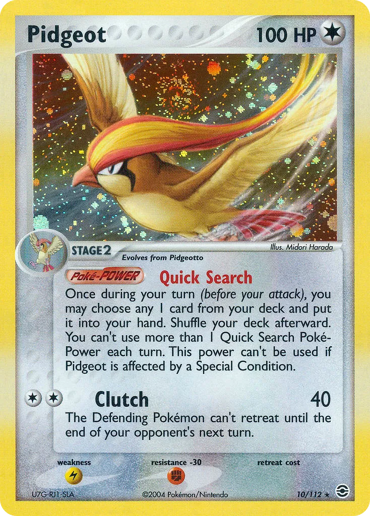 Pidgeot #10, FireRed & LeafGreen