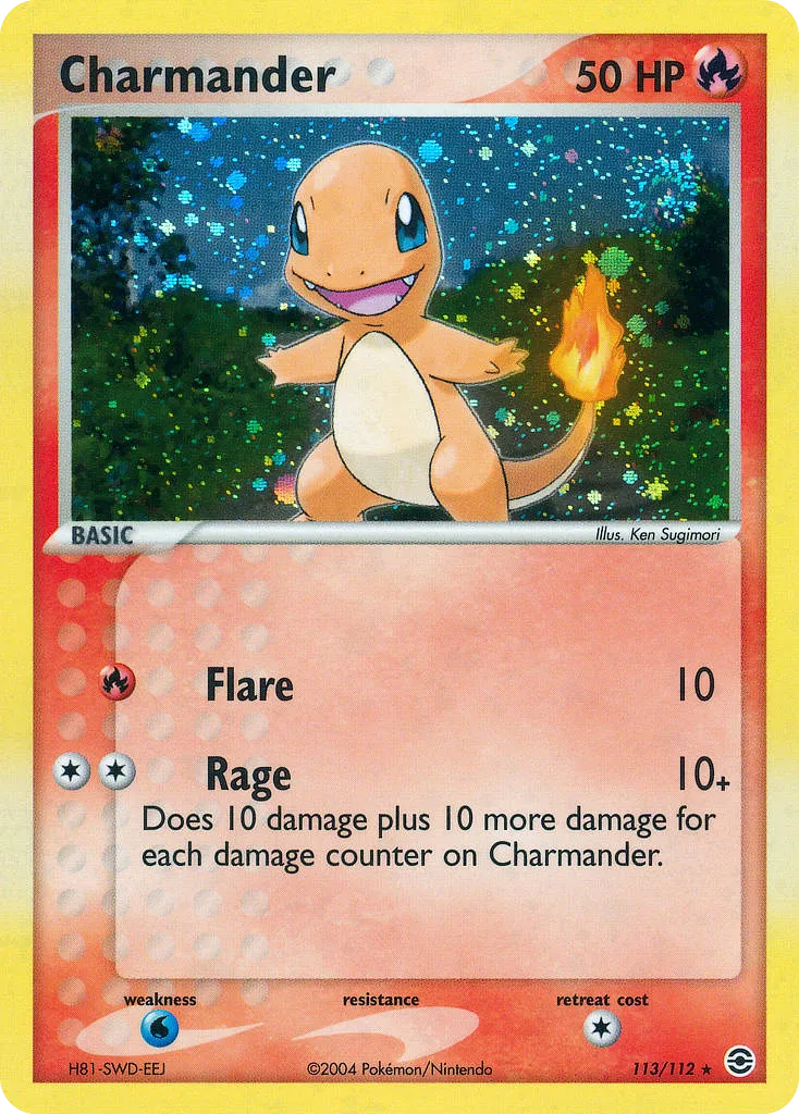 Charmander #113, FireRed & LeafGreen