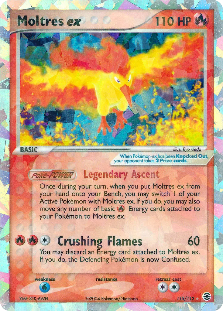 Moltres ex #115, FireRed & LeafGreen