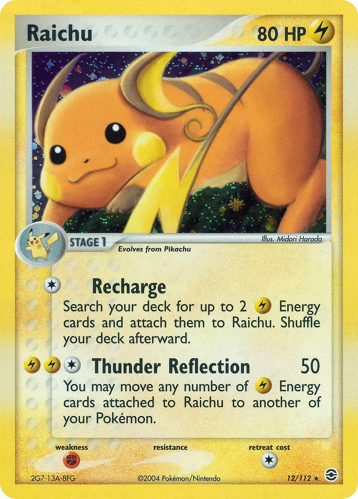 Raichu #12, FireRed & LeafGreen