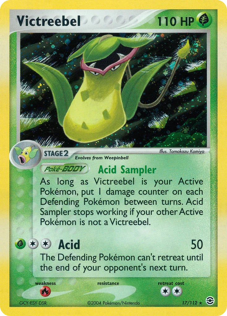 Victreebel #17, FireRed & LeafGreen Reverse Foil