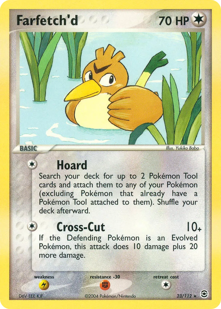 Farfetch'd #23, FireRed & LeafGreen Reverse Foil