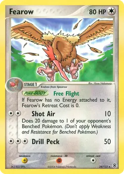 Fearow #24, Reverse Foil