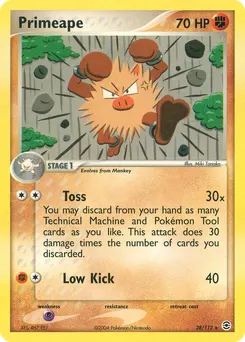 Primeape #28, Reverse Foil