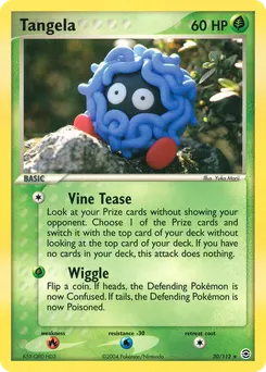 Tangela #30, Reverse Foil