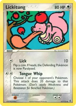 Lickitung #37, Reverse Foil