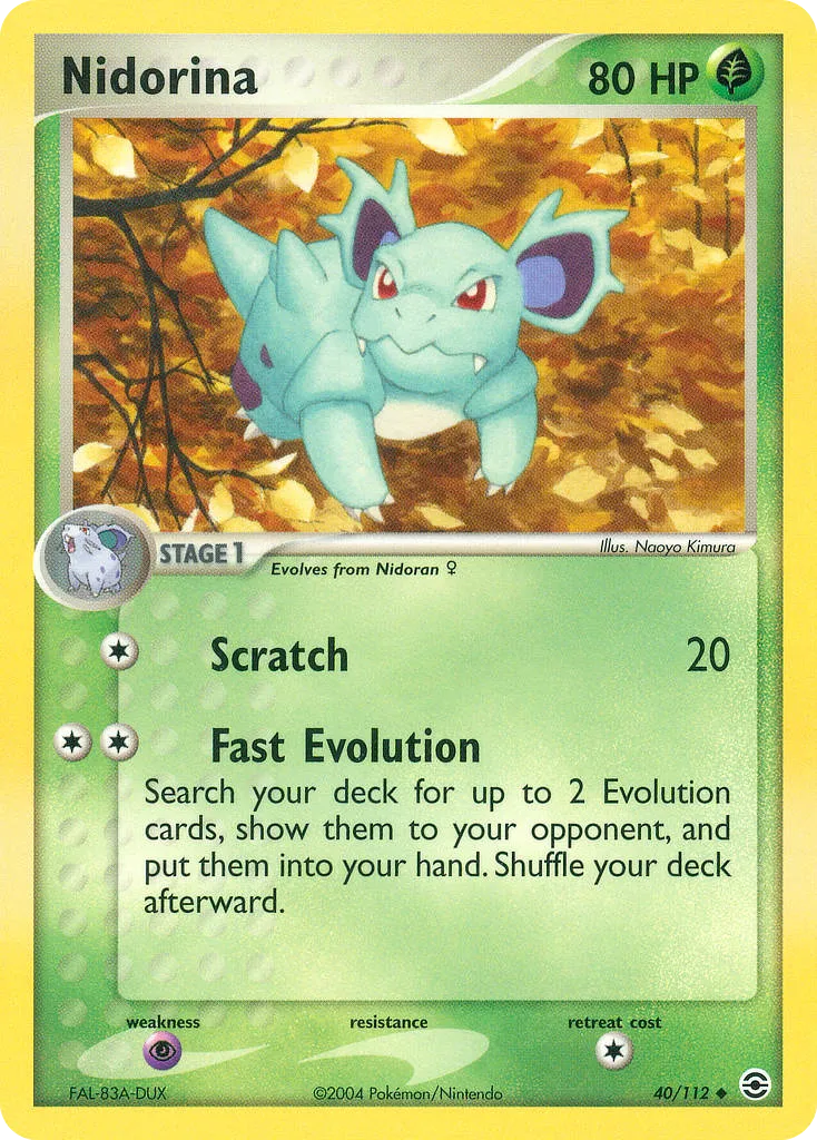 Nidorina #40, FireRed & LeafGreen