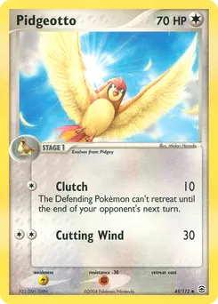Pidgeotto #45, Reverse Foil